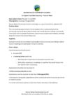 Councillor Vacancy – Fochriw Ward